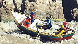 the Glen Canyon tackles Granite