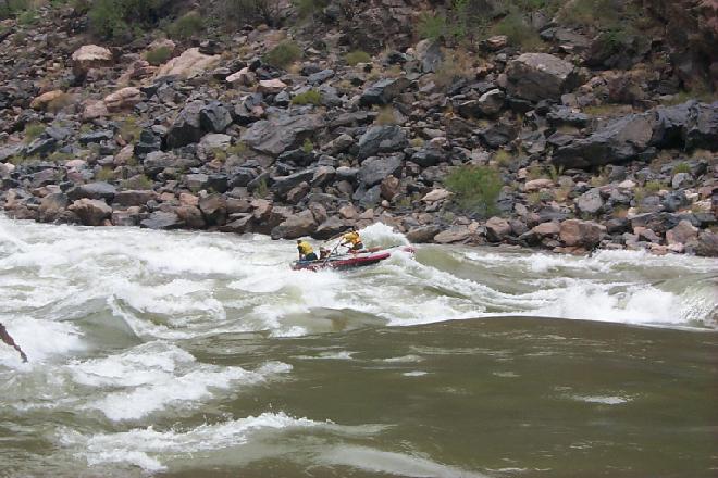running those rapids