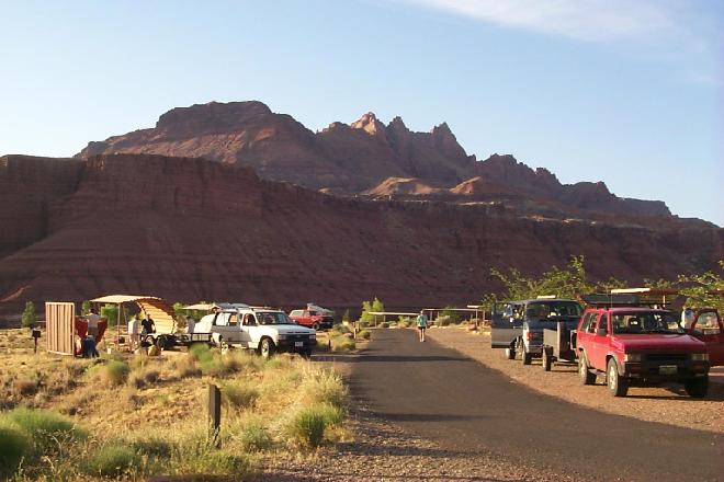 campground at Lee's Ferry