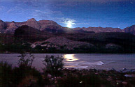 moonrise over the Colorado