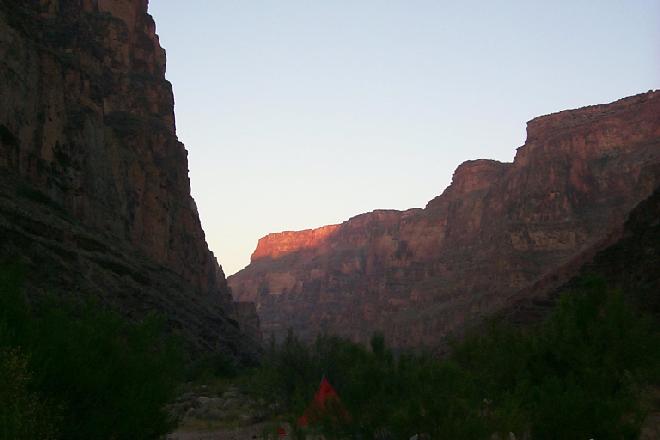 canyon sunrise