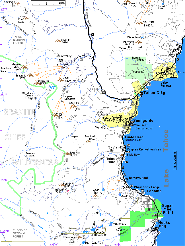 Lake Tahoe, Homewood, Tahoe City, Sierra Nevada, Ellis peak, barker peak, blackwood canyon, twin peaks, buck lake, richardson lake, sourdough hill,