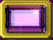 simple emerald cut amethyst icon