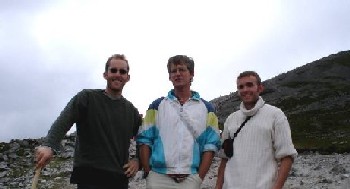Robert (Portland Quaker), Leo (Offaly CW), Damien (Dublin CW)