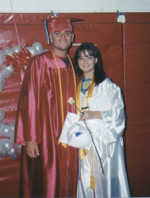 Cory and Misty at Graduation