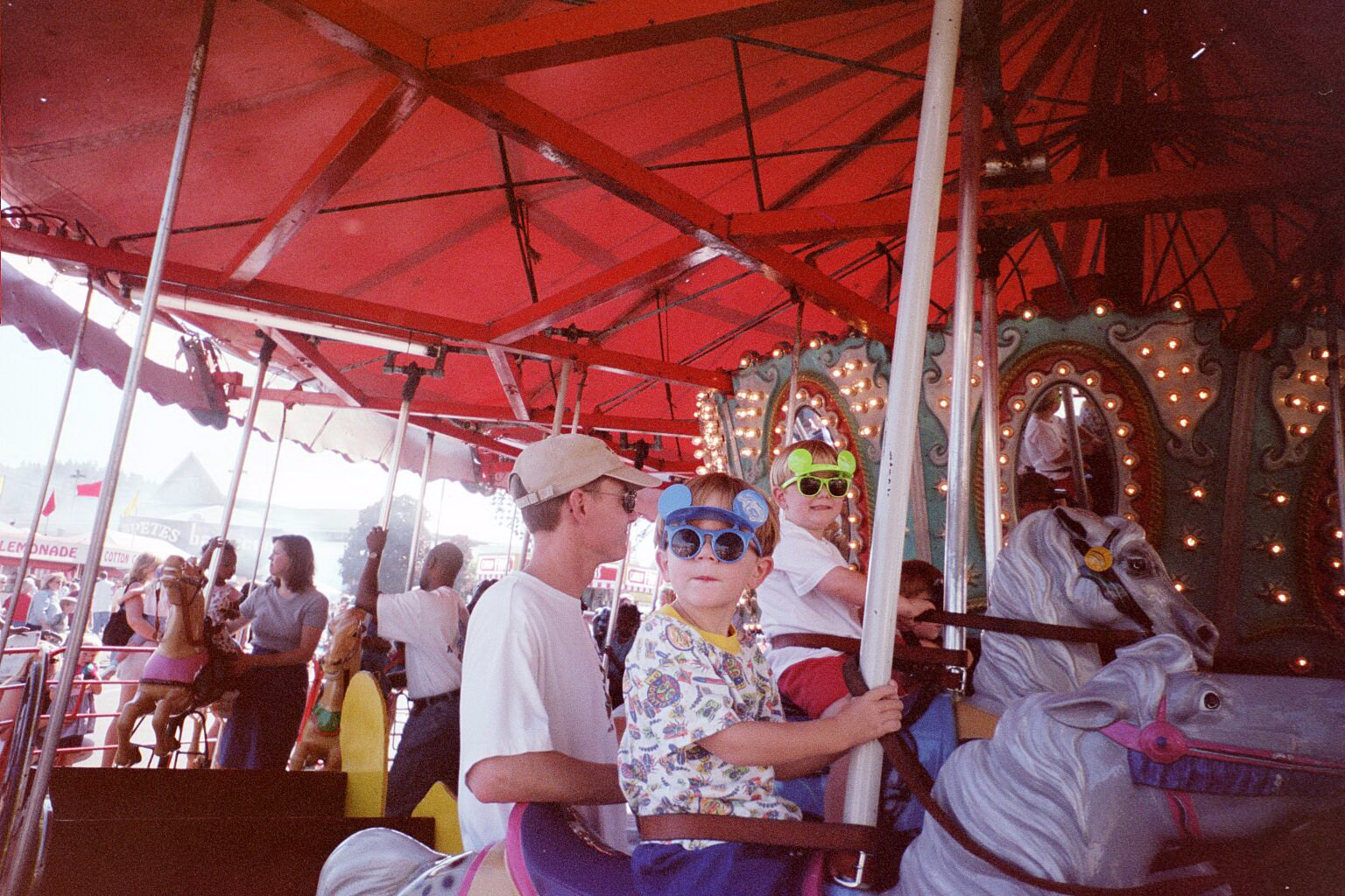 Carousel at Puyallup Fair.