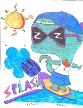 Tammy - Lizard Surfing