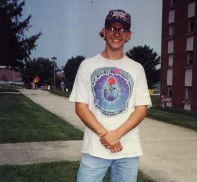 first day of college, 1994