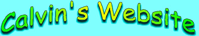 Welcome to Calvin's Website!