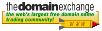The Domain Exchange - The Internet's largest free domain name trading community and resource portal!