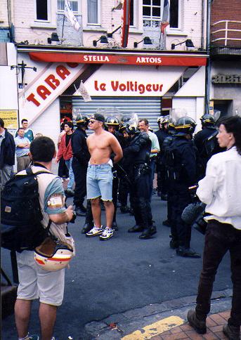 arrested