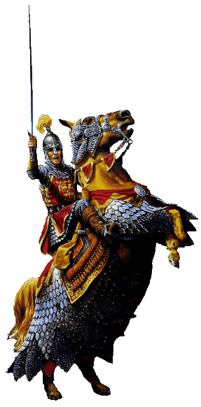 Landen Diem in the campaign against the Gorgon (57041 bytes)