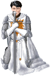 Landen Diem taking his vows as a Duke of Diemed (19750 bytes)
