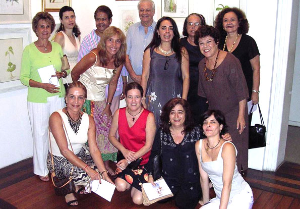  Professora Dulce Nascimento e alunos