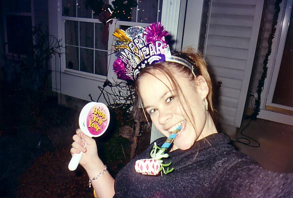 Amber on New Years Eve