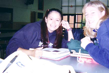 Me and Jess at school (Junior year?)