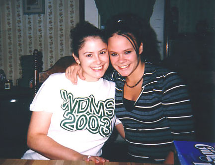 Us on my 18th birthday.