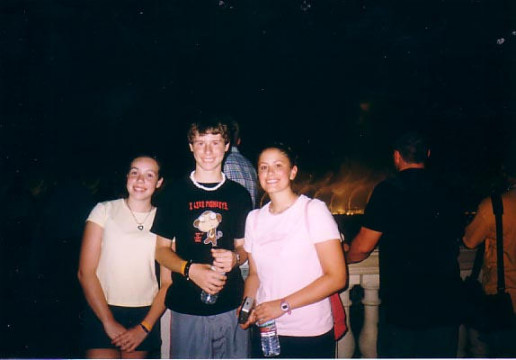 Jesse, Chris, and Me at the strip