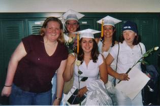 Me and my girls at Graduation. 2003!