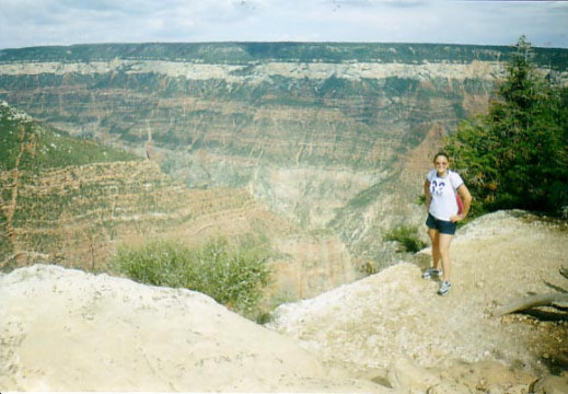 Me on the edge of the Grand Canyon
