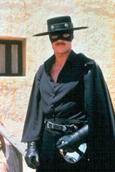 Duncan Regehr as Zorro
