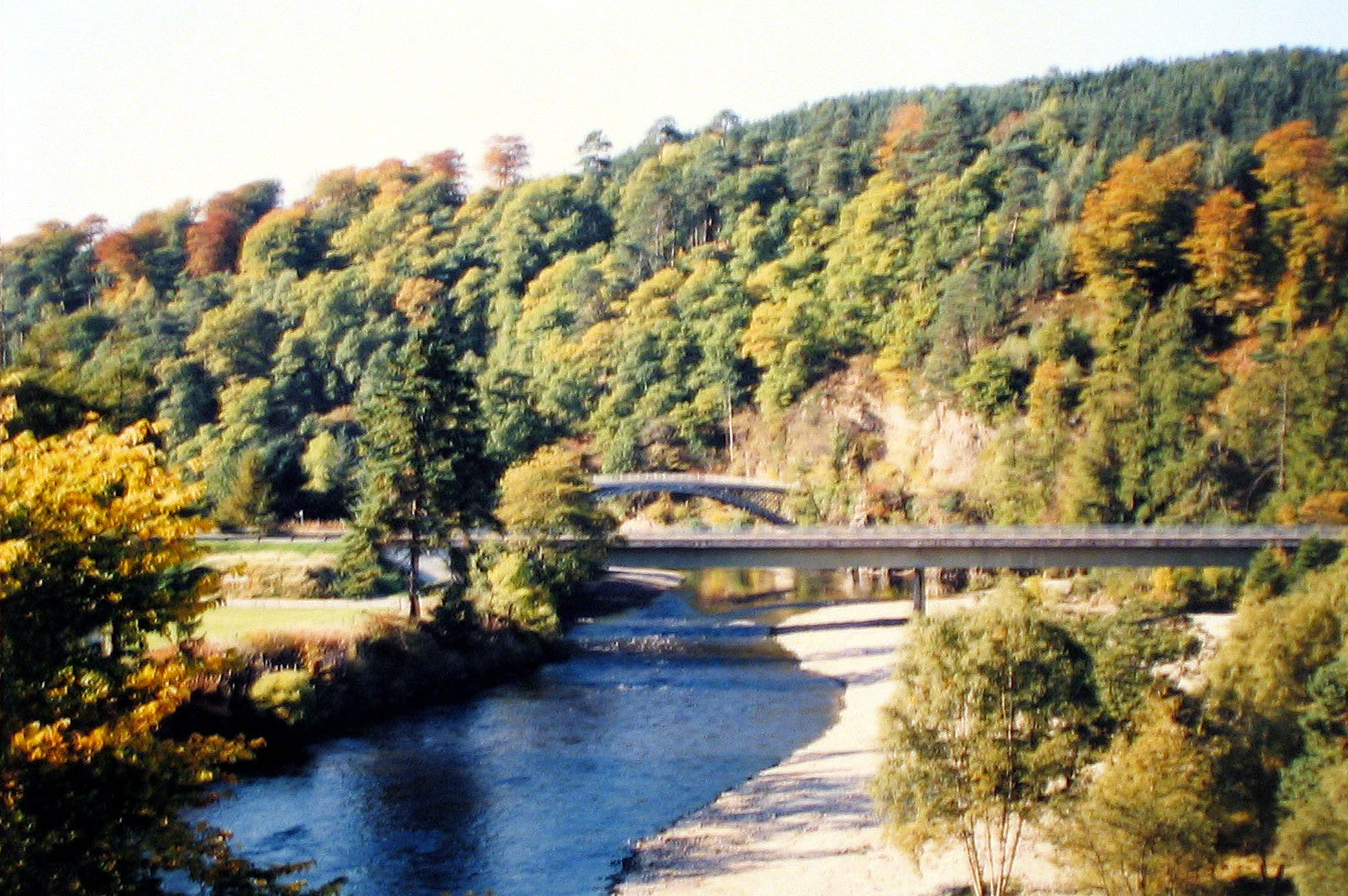 Somewhere between Glasgow and Aberdeen