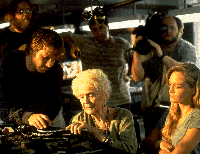 Scene 28:  Rose caresses her old hand mirror, recovered
fromthe Titanic.