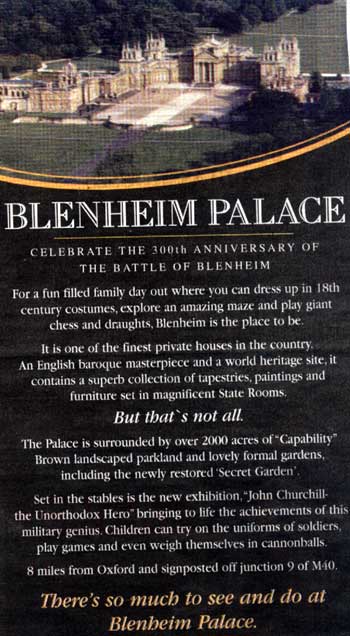 Blenheim Palace
