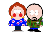 Pam and Rob cartoon by Bishshat