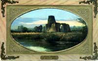 St Benets Abbey. River Bure. Postmark 192?
