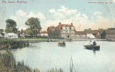 The Swan Horning. pm1909