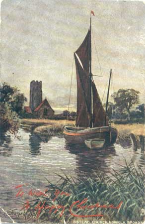 Irstead Church, Norfolk Broads. pm1905