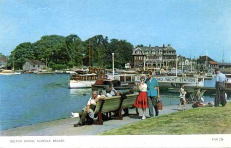 Oulton Broad, Norfolk Broads. pm1965