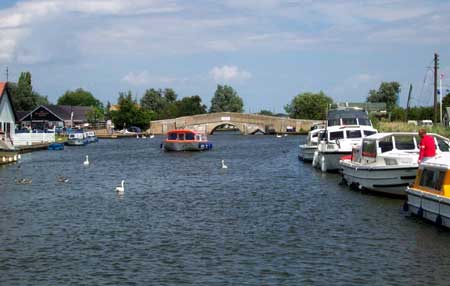 Potter Heigham Bridge, River Thurne. 2004