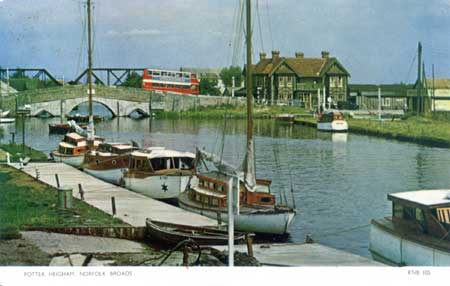 Potter Heigham, Norfolk Broads. c1965