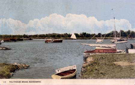 Malthouse Broad, Ranworth. pm1956