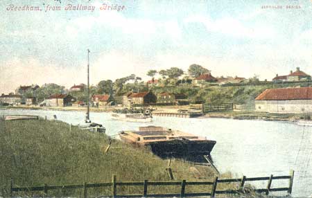 Reedham from Railway Bridge. pm1905