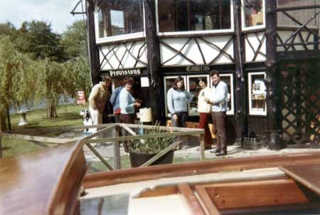 Close up of the Beehive shop. 1966