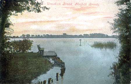Wroxham Broad, Norfolk Broads. pm1906