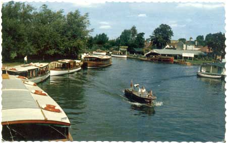 From Wroxham Bridge upstream. pm1962
