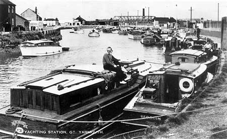 Yachting Station, Great Yarmouth. c1950