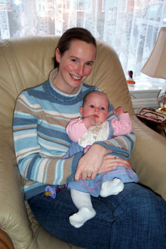 Laura and Isabelle Dec 2005
