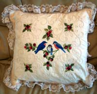 Bluebird Cushion