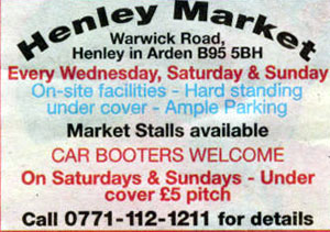Henley in Arden Market 2009