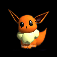 Aww.. Eevee's cute in 3d as well!