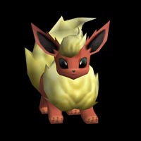 Eevee's fuzzy, warm and adorable fire evolution!