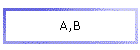 A,B