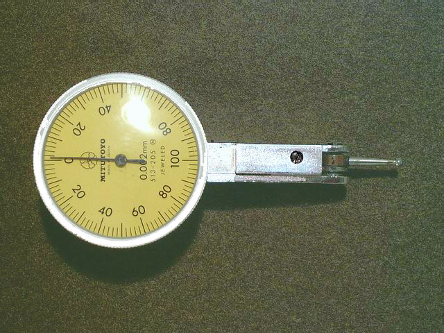 High Precision Dial Indicator Gauge - 2 um resolution