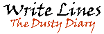 Write Lines: The Dusty Diary