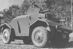 Alvis Straussler Armoured Car
